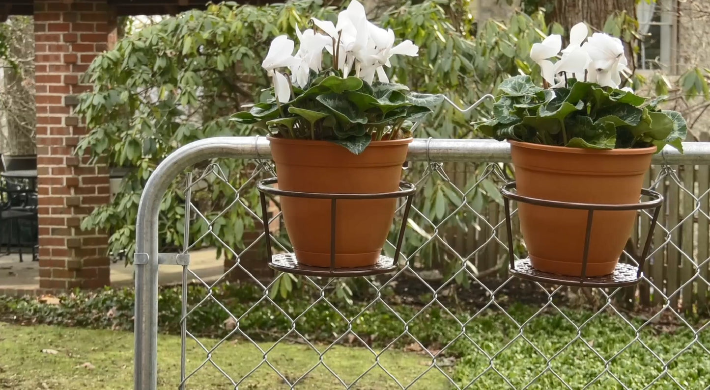 Set of 3 Rail Hanging Pot Holders