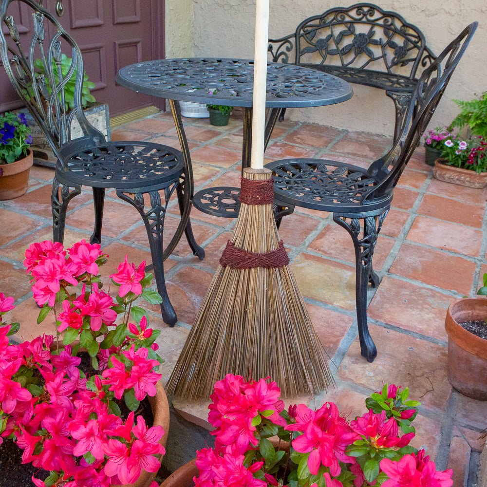 coconut palm outdoor broom ULTIMATE GARDEN BROOM – SHOPDEPALMA