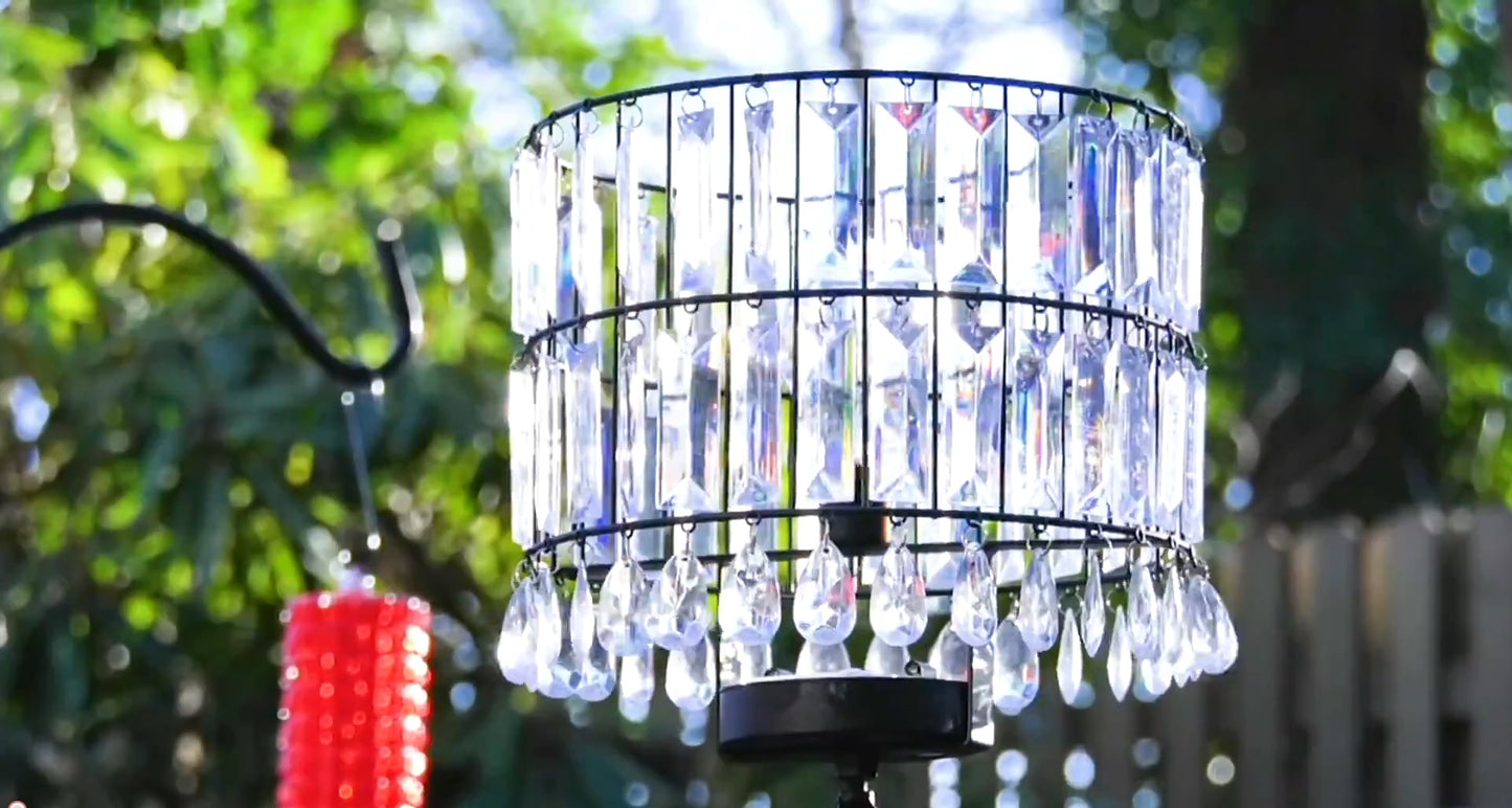 INDOOR-OUTDOOR CHANDELIER LAMP WITH REMOTE CONTROL