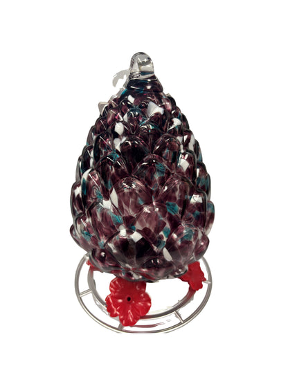 PINECONE HUMMINGBIRD FEEDER