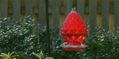 PINECONE HUMMINGBIRD FEEDER